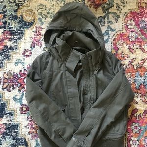 Lightweight green jacket